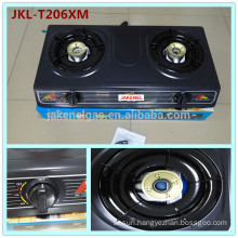 teflon coated 2 burner gas cooker stove